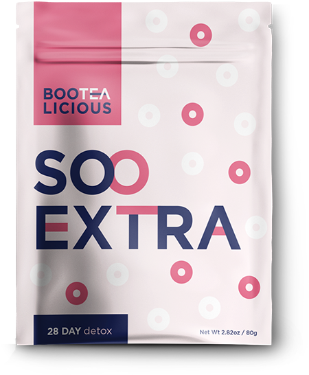 Soo Extra tea packaging