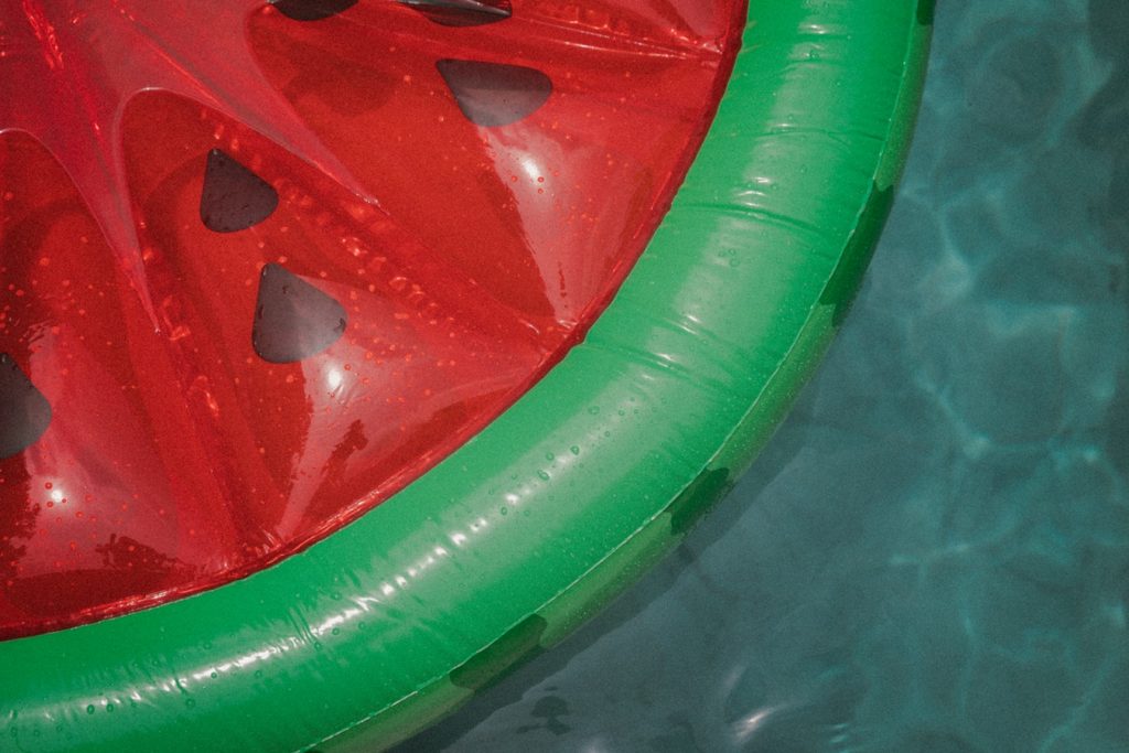 watermelon pool floatie